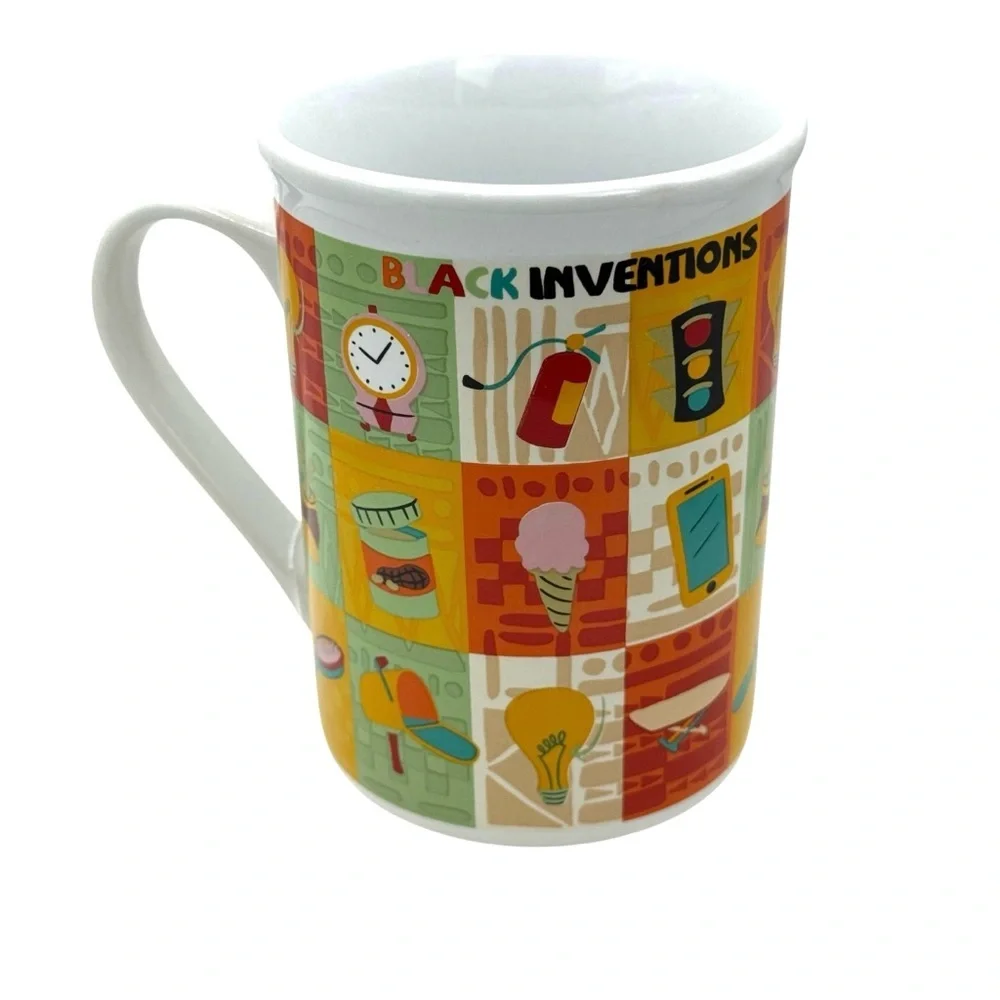 Black Inventions Coffee‎ Mug Black Paper Party Juneteenth Celebration Inclusive
